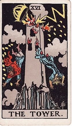 The Tower tarot card